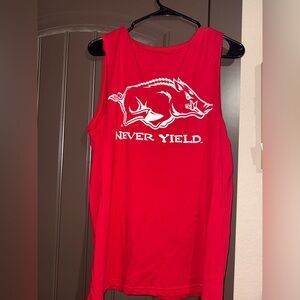 Lauren James Arkansas Razorback Tank Top